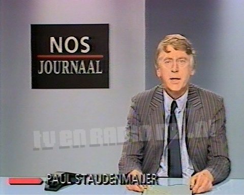 NOS Journaal • presentatie • Paul Staudenmaijer