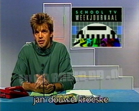 School TV Weekjournaal • presentatie • Jan Douwe Kroeske