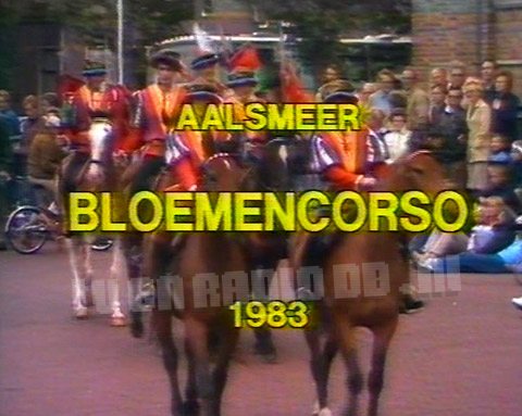 Bloemencorso • Bloemencorso Aalsmeer 1983