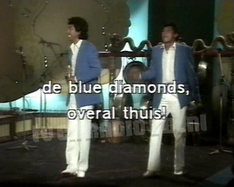 De Blue Diamonds, Over Thuis! • optreden • The Blue Diamonds