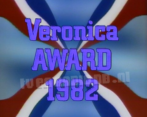 Veronica Award • Veronica Award 1982