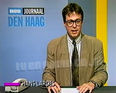 NOS Journaal • Politiek (Den Haag) • presentatie • Hans Laroes