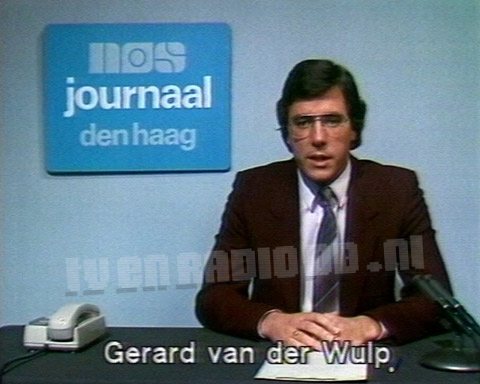 NOS Journaal • Politiek (Den Haag) • presentatie • Gerard van der Wulp