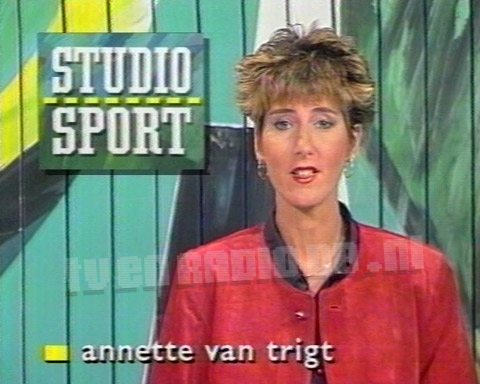 Studio Sport • presentatie • Annette van Trigt