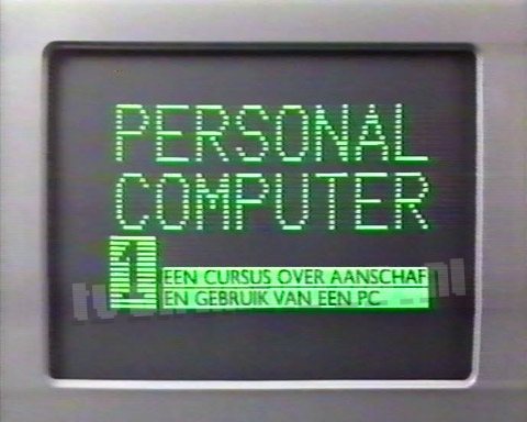 Personal Computer 1 & 2