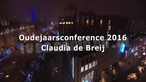 Claudia de Breij: Oudejaarsconference 2016
