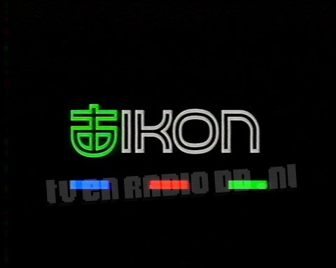 IKON • Logo op zwarte achtergrond