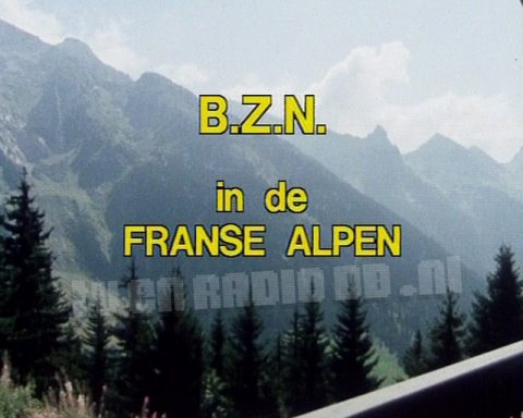 BZN in de Franse Alpen
