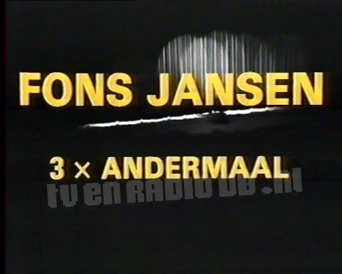 Fons Jansen - 3x Andermaal