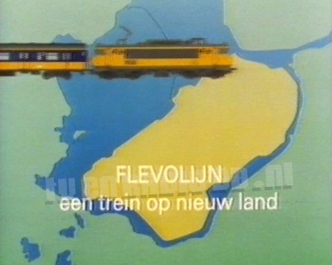 Flevolijn, een Trein op Nieuw Land