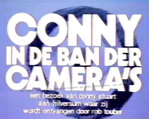 Conny in de Ban der Camera's