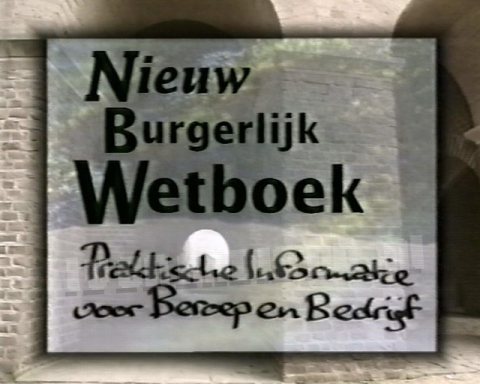 Nieuw Burgelijk Wetboek