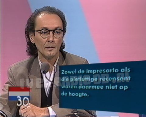 Tien voor Taal • kandidaat • Pim de la Parra