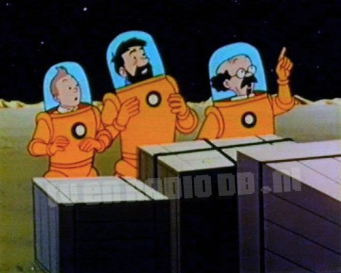 Hergé's Avonturen van Kuifje • Mannen op de maan