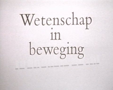 Wetenschap in Beweging