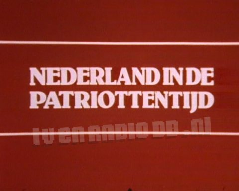 Nederland in de Patriottentijd