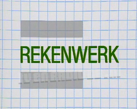 Rekenwerk Rekenwerk