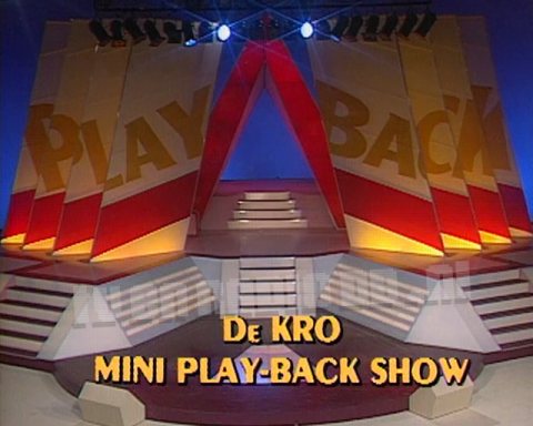 De Mini Play-Back Show