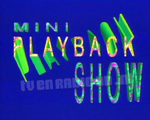 De Mini Play-Back Show De Mini Play-Back Show