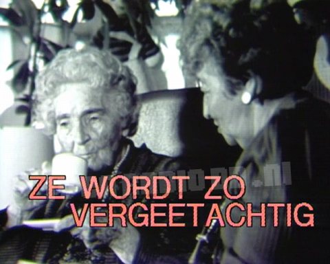 Ze Wordt Zo Vergeetachtig Ze Wordt Zo Vergeetachtig
