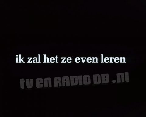 Ik Zal het Ze Even Leren